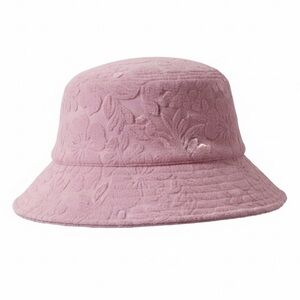 H&M Divided Pink Floral Textured Bucket Hat - Women’s Accessory Size XS/S
